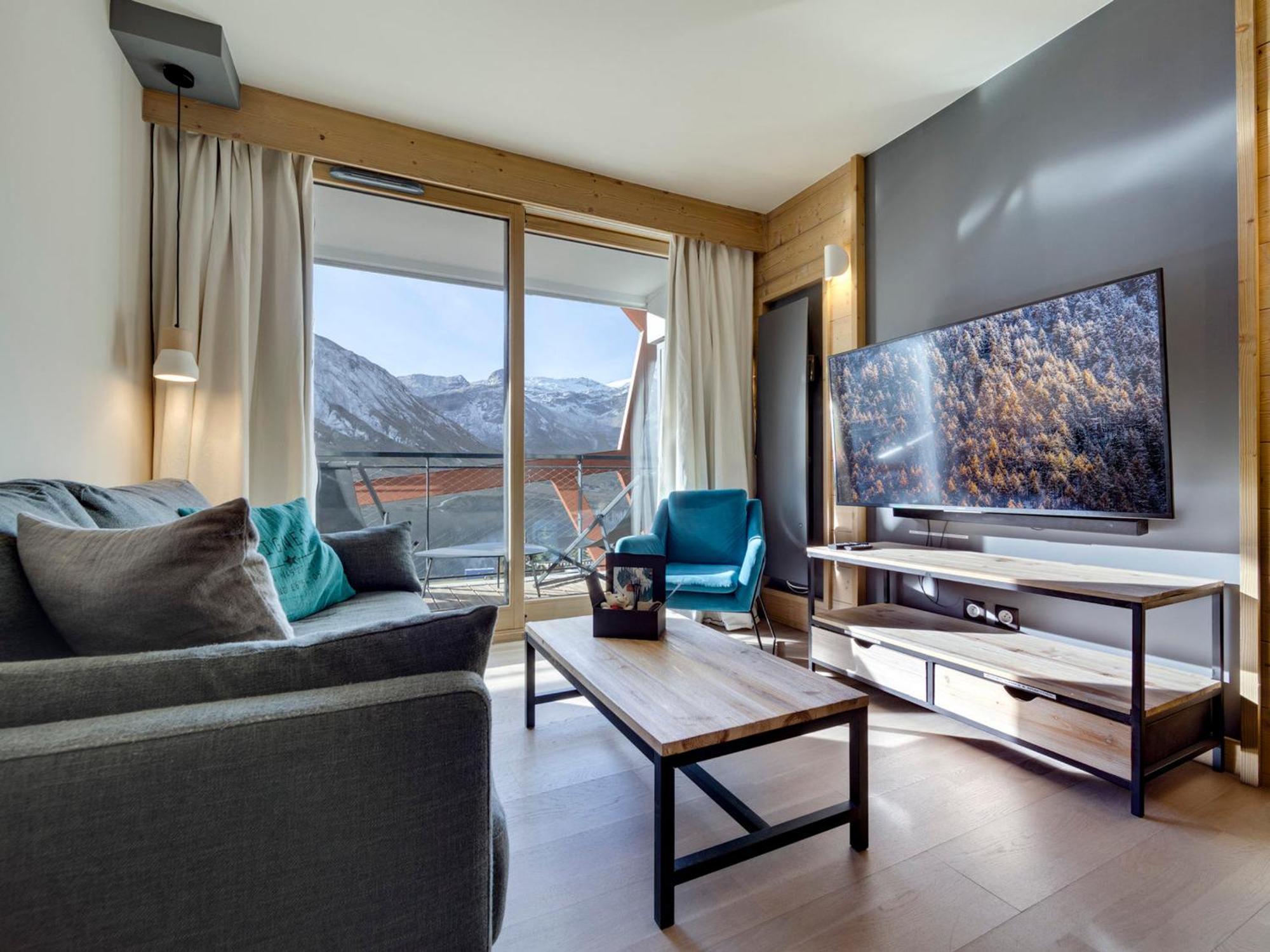 Appartement Moderne Au Coeur De Tignes, 2 Chambres, Balcon, Wifi, Linge Fourni - Fr-1-641-3 Exterior foto